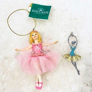 Ballerina charm and ornament bundle